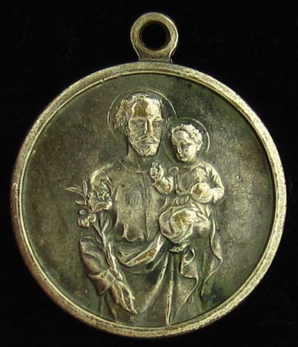 Vintage saint joseph medal - joseph,