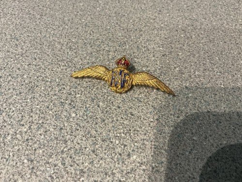 Vintage raf crest wings - raf,