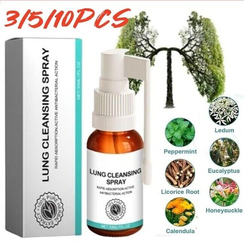Natural lung cleansing spray - cleansing,