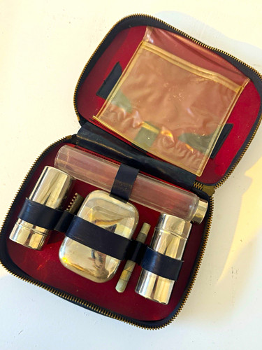Vintage travel picnic set - vintage,
