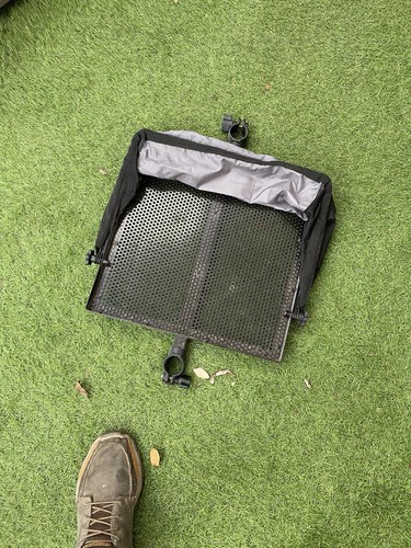 Fishing side tray with good - side,