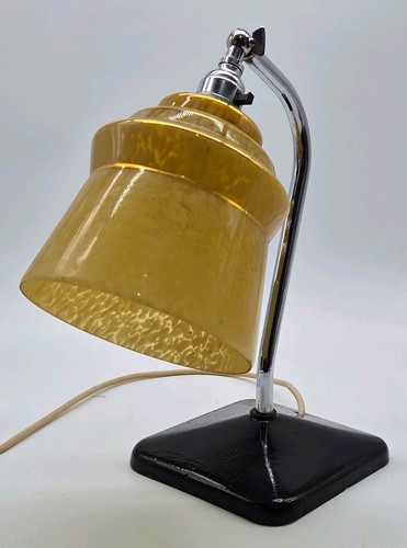 Vintage art deco desk lamp - vintage,