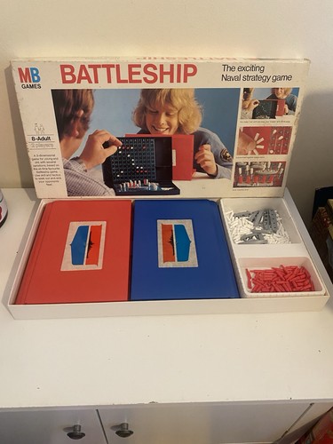 Vintage games battleship - vintage, mb