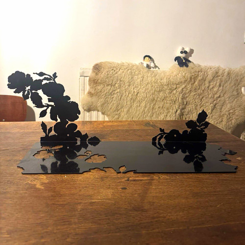 Romantic gothic metal shelf - romantic,