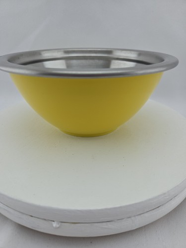 Oggi bowl metal - yellow, outside