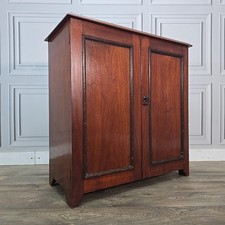 Vintage Wooden Shoe Cupboard