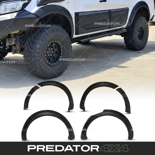 Black fender flares - black, wide