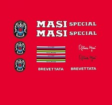 Masi Special Bicycle Decals, Transfers, Stickers - White. n.202