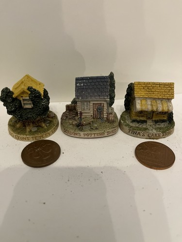 Set 1995 teley tea houses - 3,