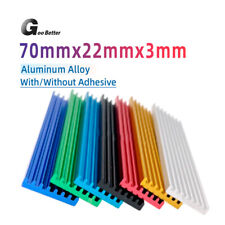 Aluminum Heatsink Heat Sink Cooling For LED Computer, Laptop, Nvme 70x22x3mm