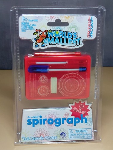 World smallest spirograph - smallest, /