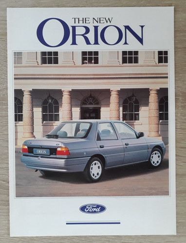 Ford orion range brochure - orion,