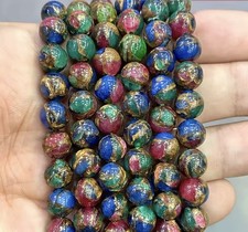 Red Green Blue Cloisonne Beads