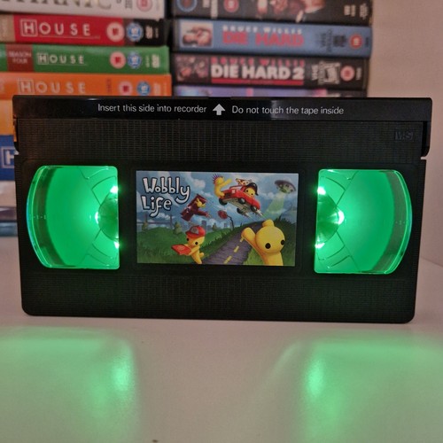 Wobbly life led vhs video - wobbly,