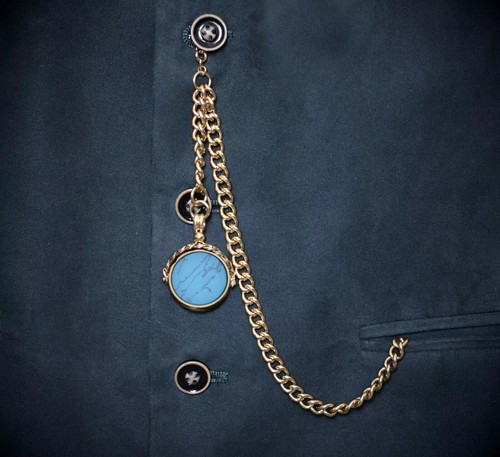 18ct gold plated pocket - plated,