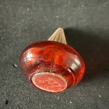 Miniature Collectable White Fire 1950 Cologne Bottle