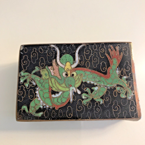 Vintage chinese cloisonne - vintage,