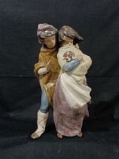 Lladro Faccia La Vento Facing The Wind Model 1279 Juan Huerta Gres 1974