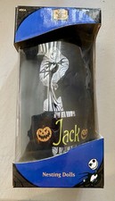 Nightmare Before Christmas Jack Skellington Nesting Dolls NECA, Vintage 2004 HTF