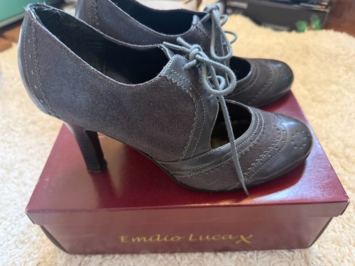 Emilio luca grey heeled - emilio,