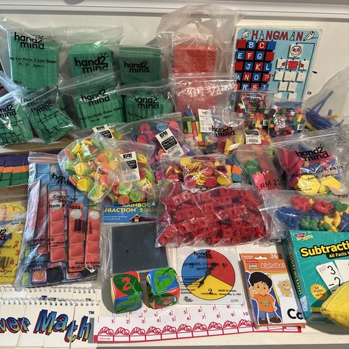 Lot math manipulatives for - math,