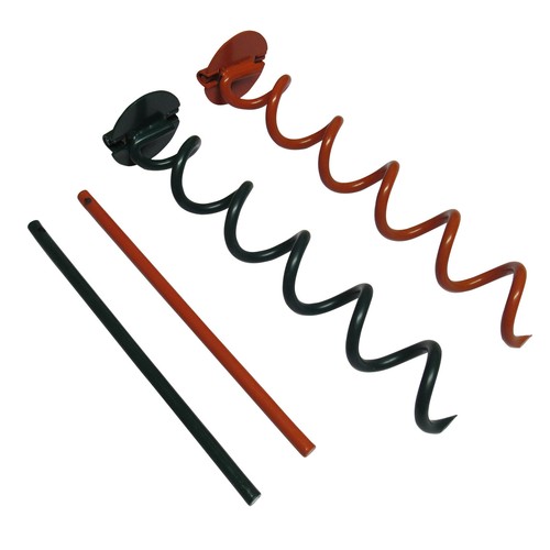 Spiral ground anchor - spiral, x2