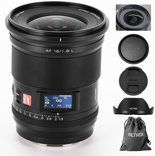 Viltrox 16mm mount 8 auto - l-mount, f1.8