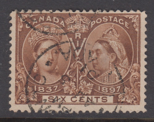 Canada cds cancel scott 6 - #55,