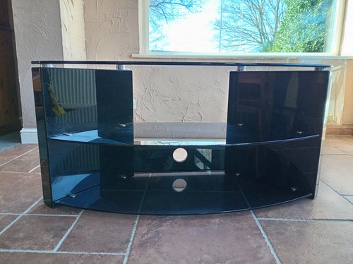 Black glass corner - black,