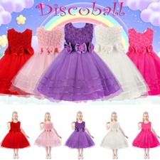 Kids Girls Bridesmaid Dress Up