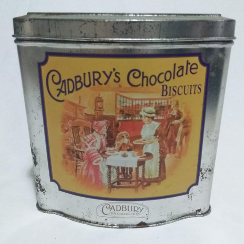 Vintage tin cadbury - tin, cadbury's