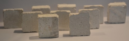 Aragonite coral frag tiles - aragonite,