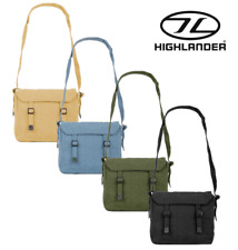 Highlander Canvas Webbing Haversack with Shoulder Strap Shoulder Bag HS004