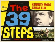THE 39 STEPS 1959 UK quad