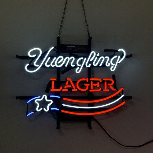 Yuengling lager neon - lager,