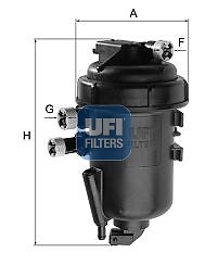New fuel filter - new,