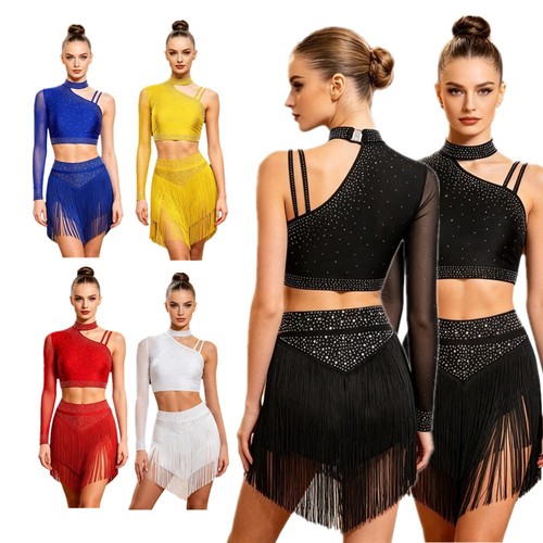 Women dancewear rhinestone - women,