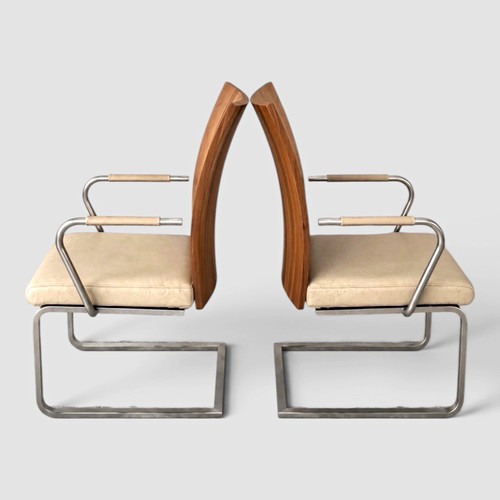 Pair modernist bentwood - pair, of