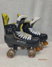 Bauer Supreme S29 Custom Quad Roller Skates UK 7 EE EU 42