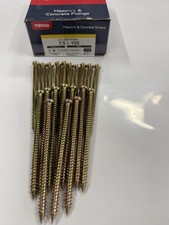  Frame Fixing Window Door Masonry Countersunk Timco Multi-Fix 150mmx7.5mm screws
