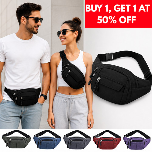 Men women waist bum bag - waist,