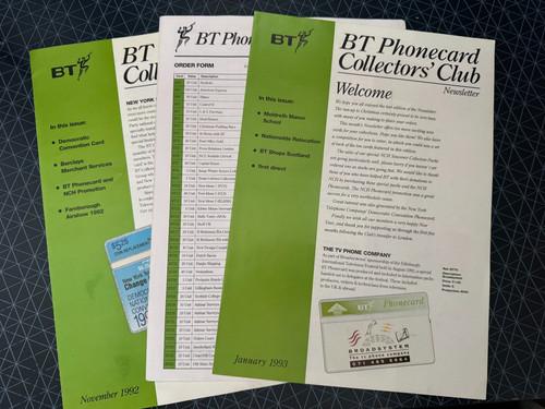 Phonecard collectors club - collectors,