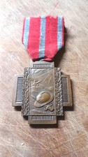 BELGIUM: Croix de Feu/Vuurkruis 1914-1918 Belgian WW1 Fire Cross Medal, 2nd Type