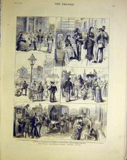 Old Antique Print Hospital