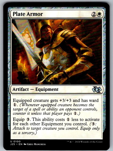 Mtg plate armor - plate,
