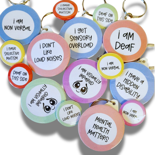 Hidden disability badge - disability,