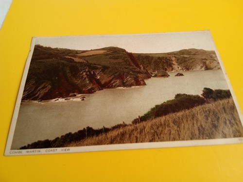 Combe martin coast - martin,, view
