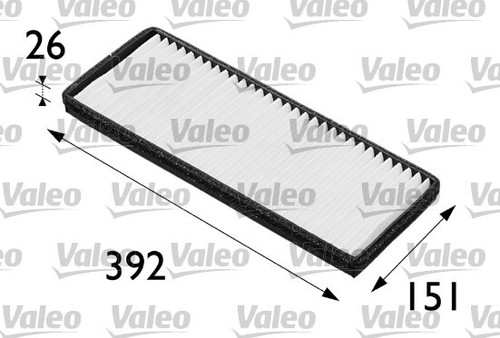 New filter interior air - air, for