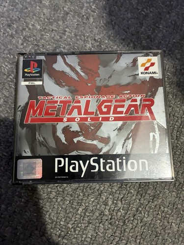 Metal gear solid ps1 - ps1, black