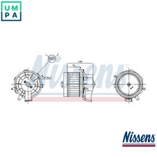 INTERIOR BLOWER 87622 FOR